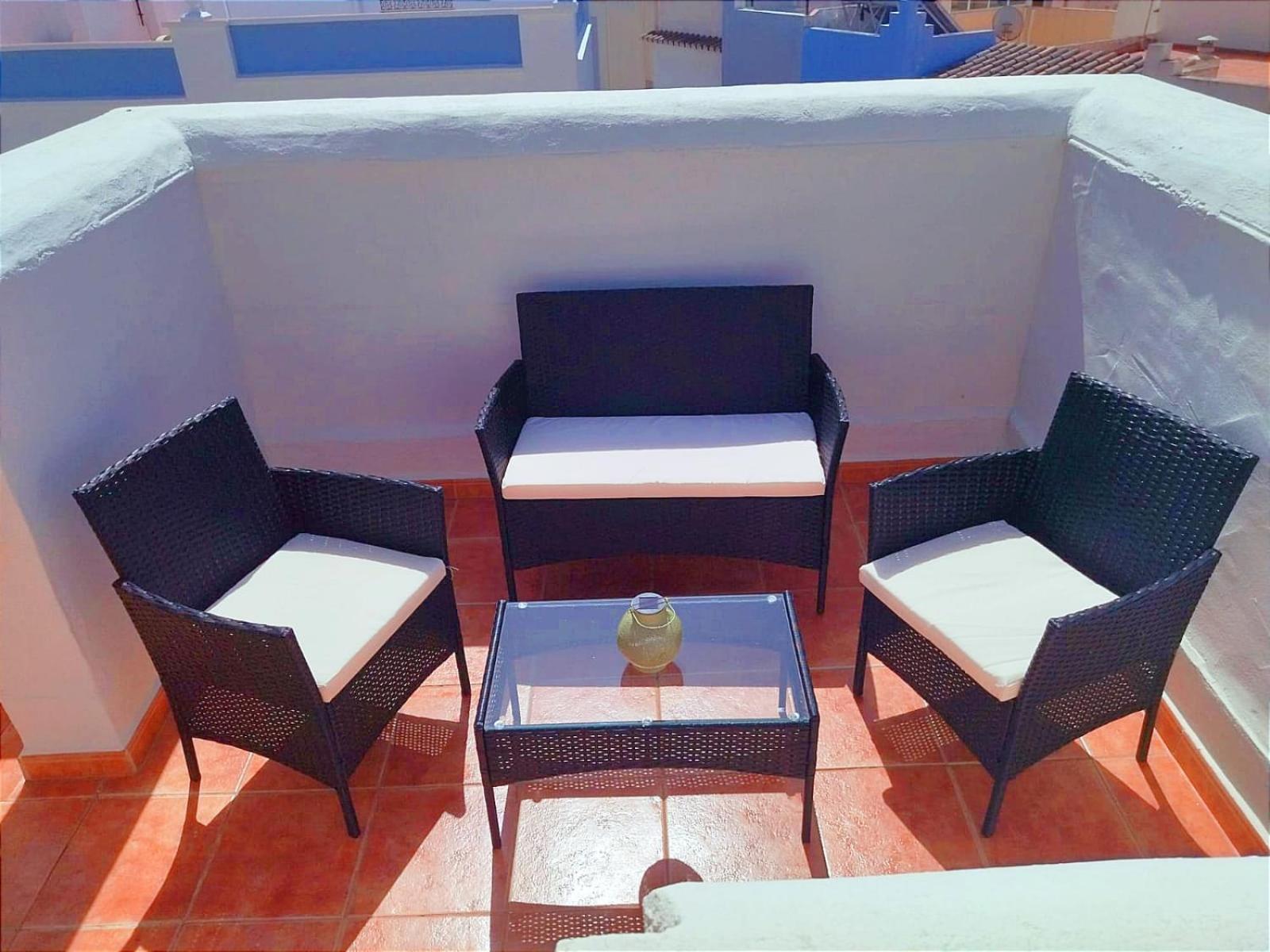 Casa Playa, Terraza Y Garaje Daire Nerja Dış mekan fotoğraf